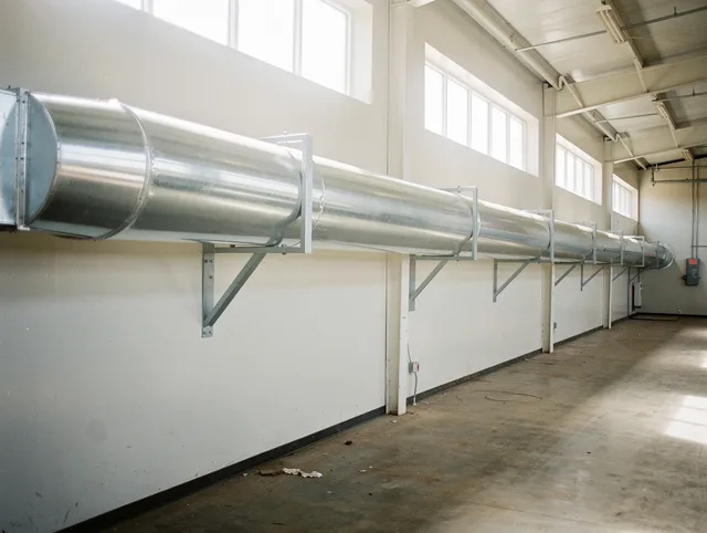 Maywood Dryer Vent Cleaning team performing heavy-duty industrial dryer vent cleaning in Maywood