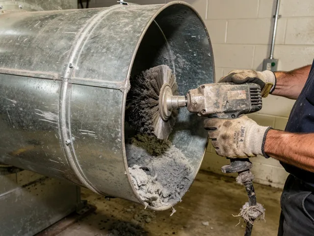 Industrial-grade dryer vent cleaning by Maywood Dryer Vent Cleaning in Maywood