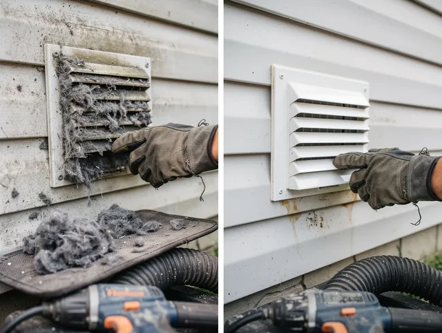 Residential dryer vent cleaning by Maywood Dryer Vent Cleaning in Maywood